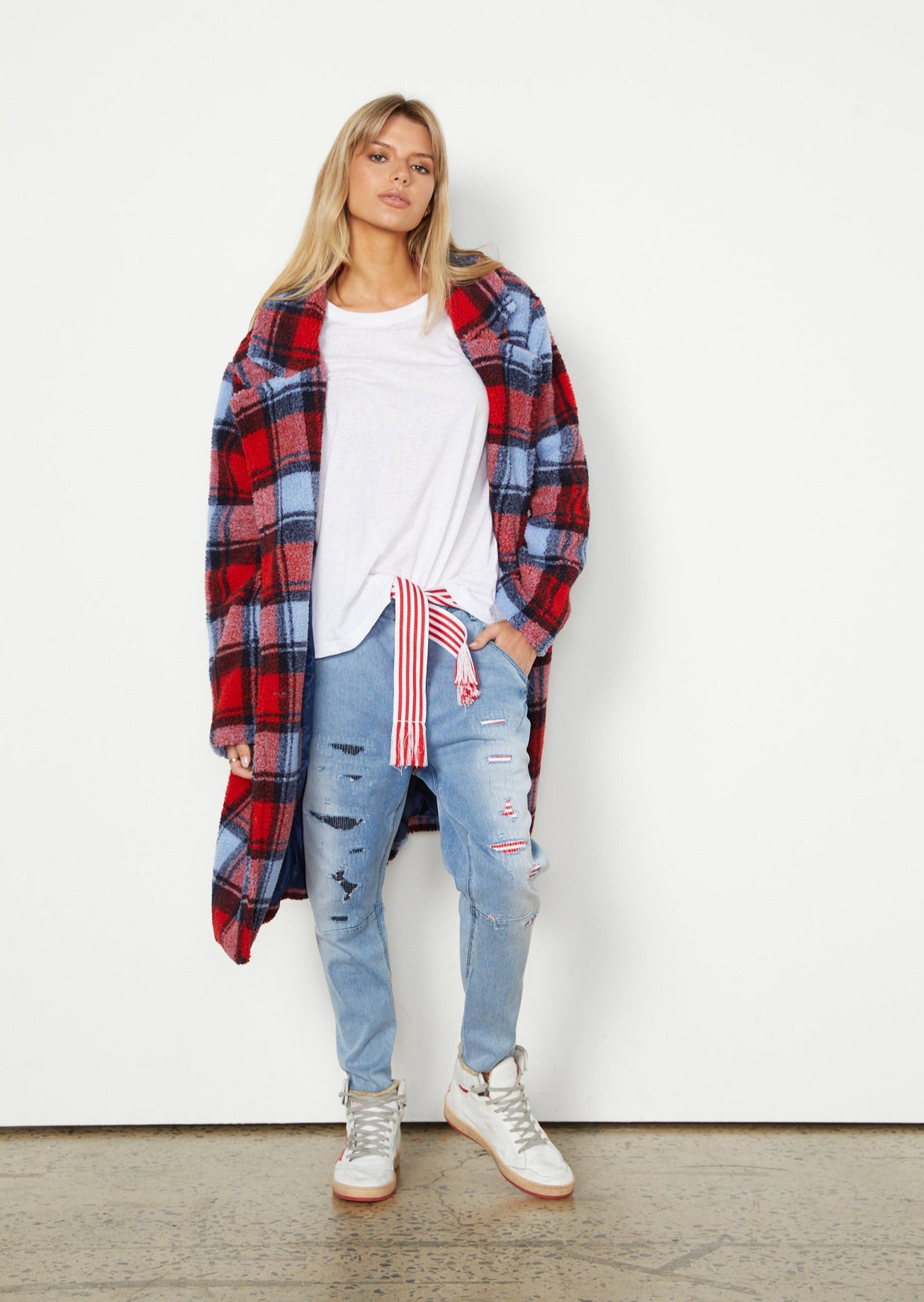 Hammill & Co STRIPE D RING BELT Cat Hammill