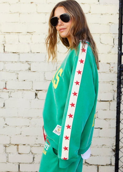 TRACK & FIELD VINTAGE TEXAS SWEAT - WASHED GREEN