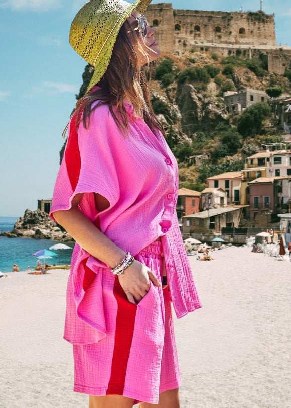 RESORT BEACH SHORT - PINK