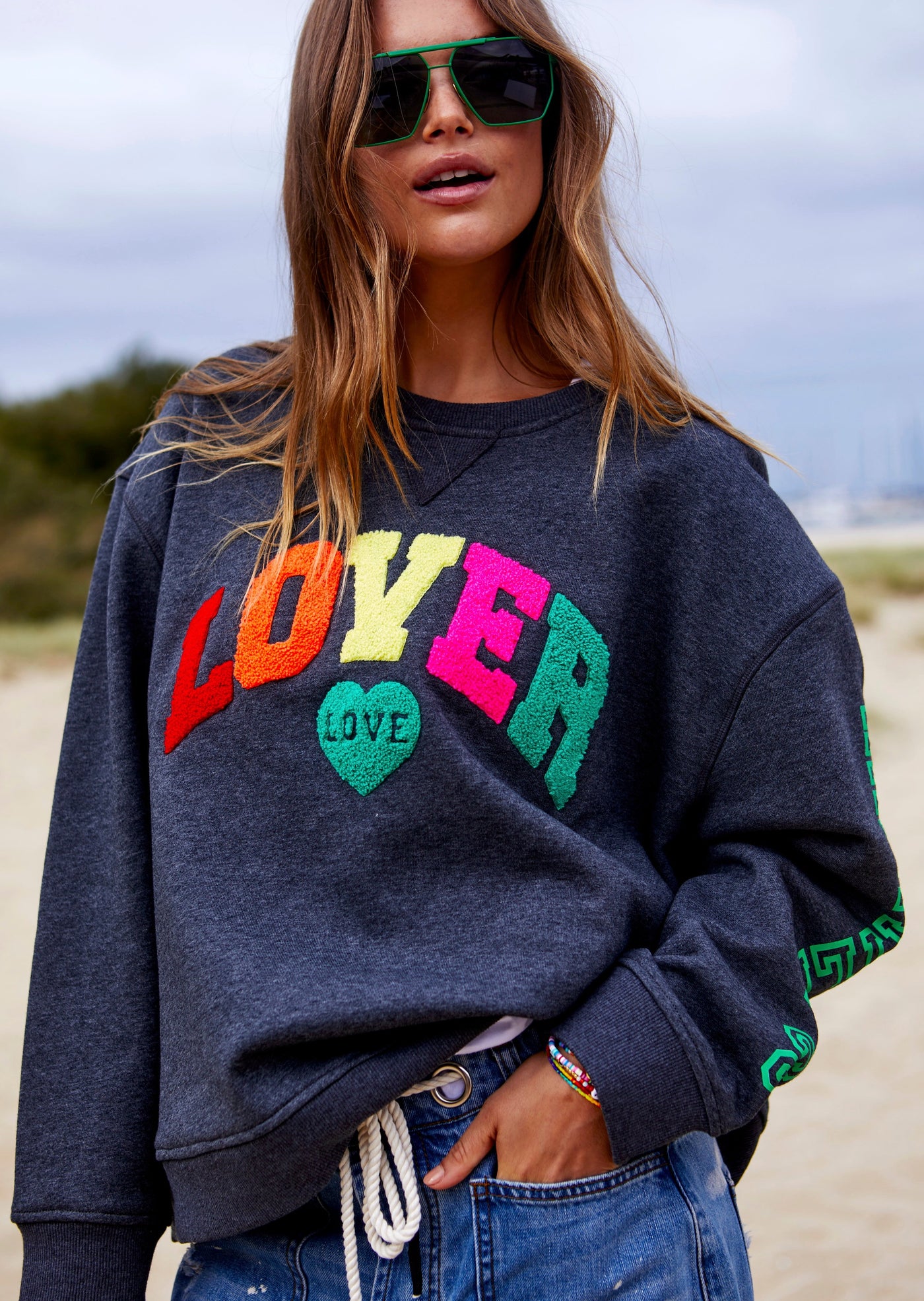 LOVER CHARCOAL SWEAT