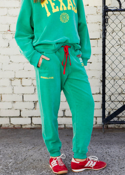 TRACK & FIELD  VINTAGE TRACK PANT - WASHED GREEN