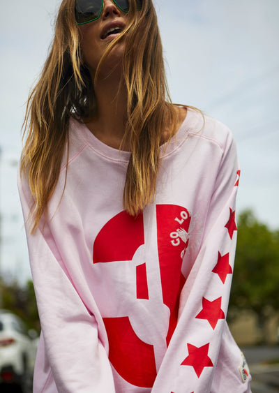 LUCKY NO. 3 PINK SWEAT