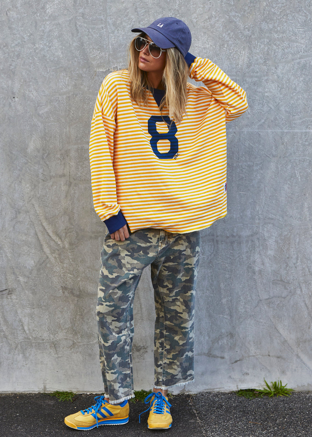 Hammill & Co |CROP VINTAGE CAMO JEAN|Cat Hammill
