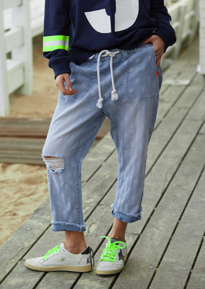 STAR CROPPED JEAN - SALE