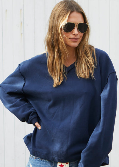 CAPRI NAVY SWEAT