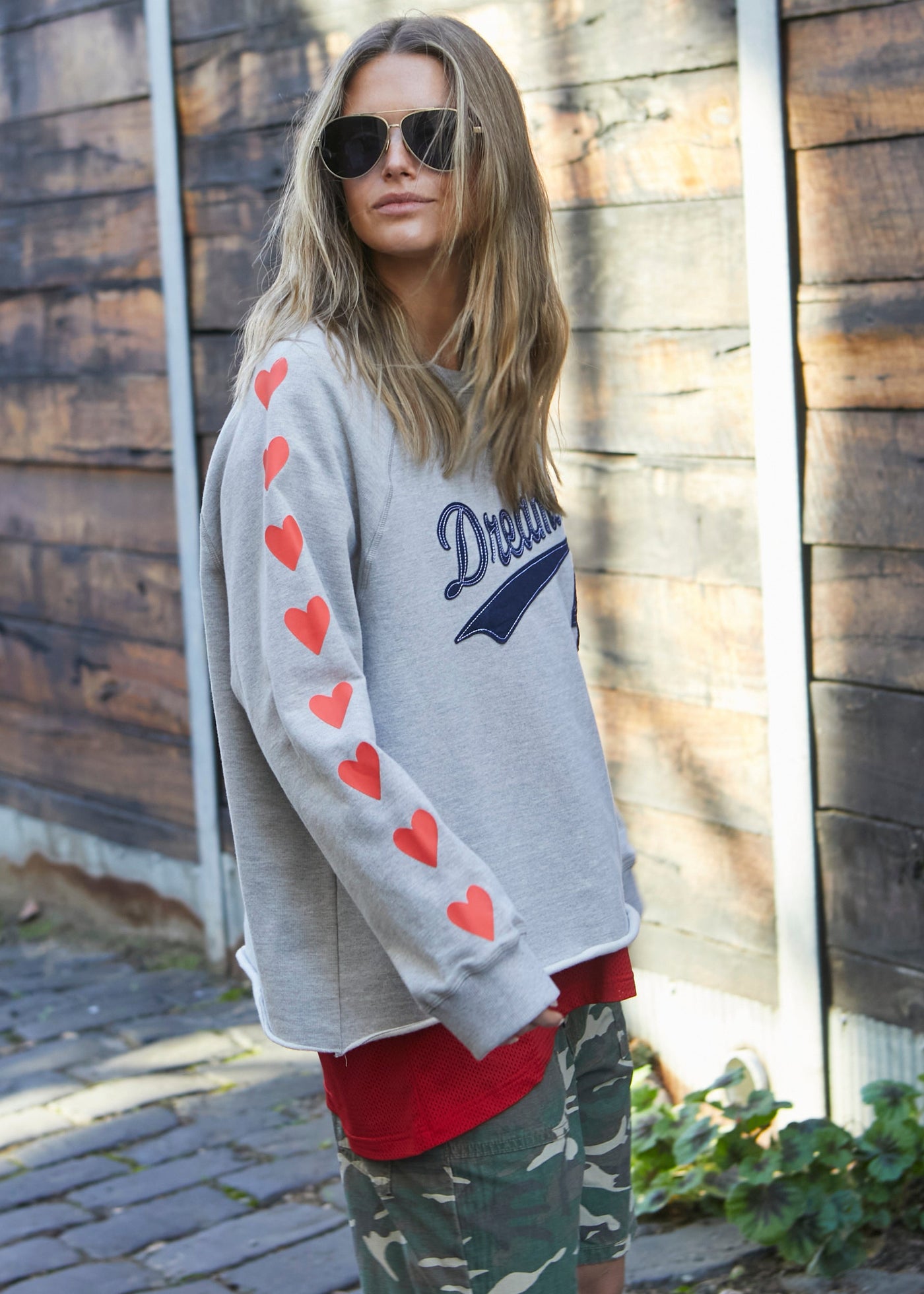 DREAMER 4  SWEAT - GREY MARLE