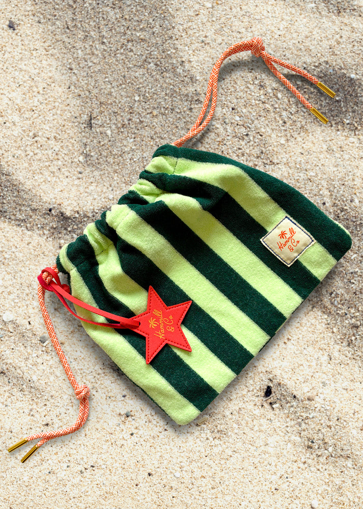 STAR BAG TAG - RED STAR