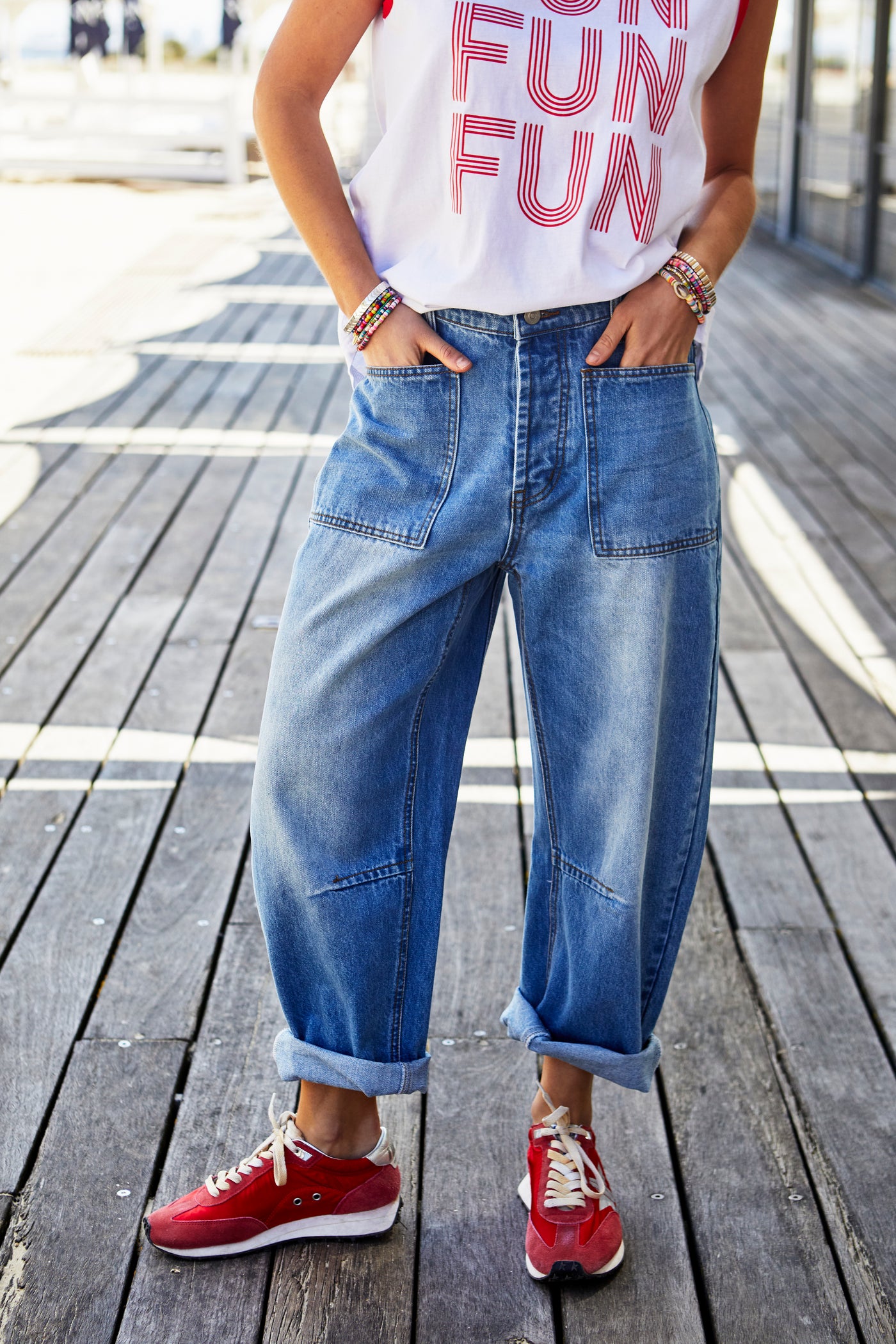 URBAN STREET JEAN IN STONEWASH