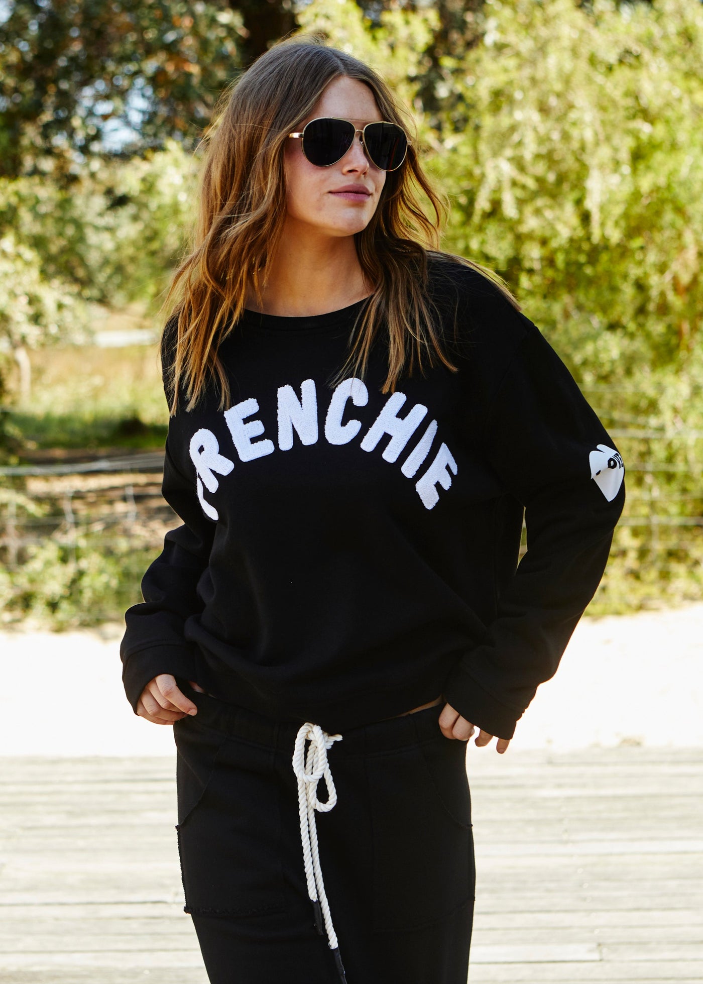 FRENCHIE SWEAT - BLACK