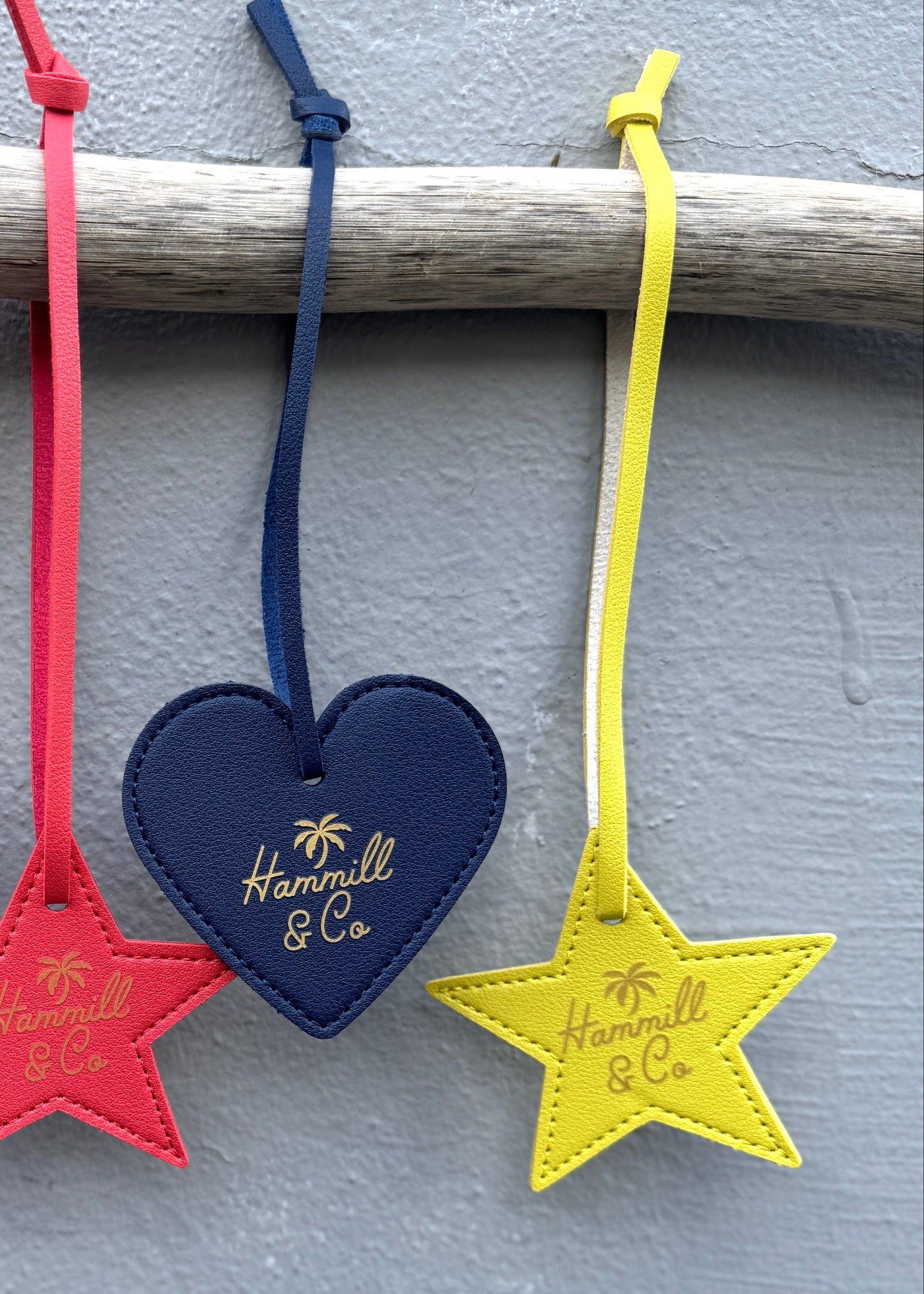 STAR BAG TAG - YELLOW STAR
