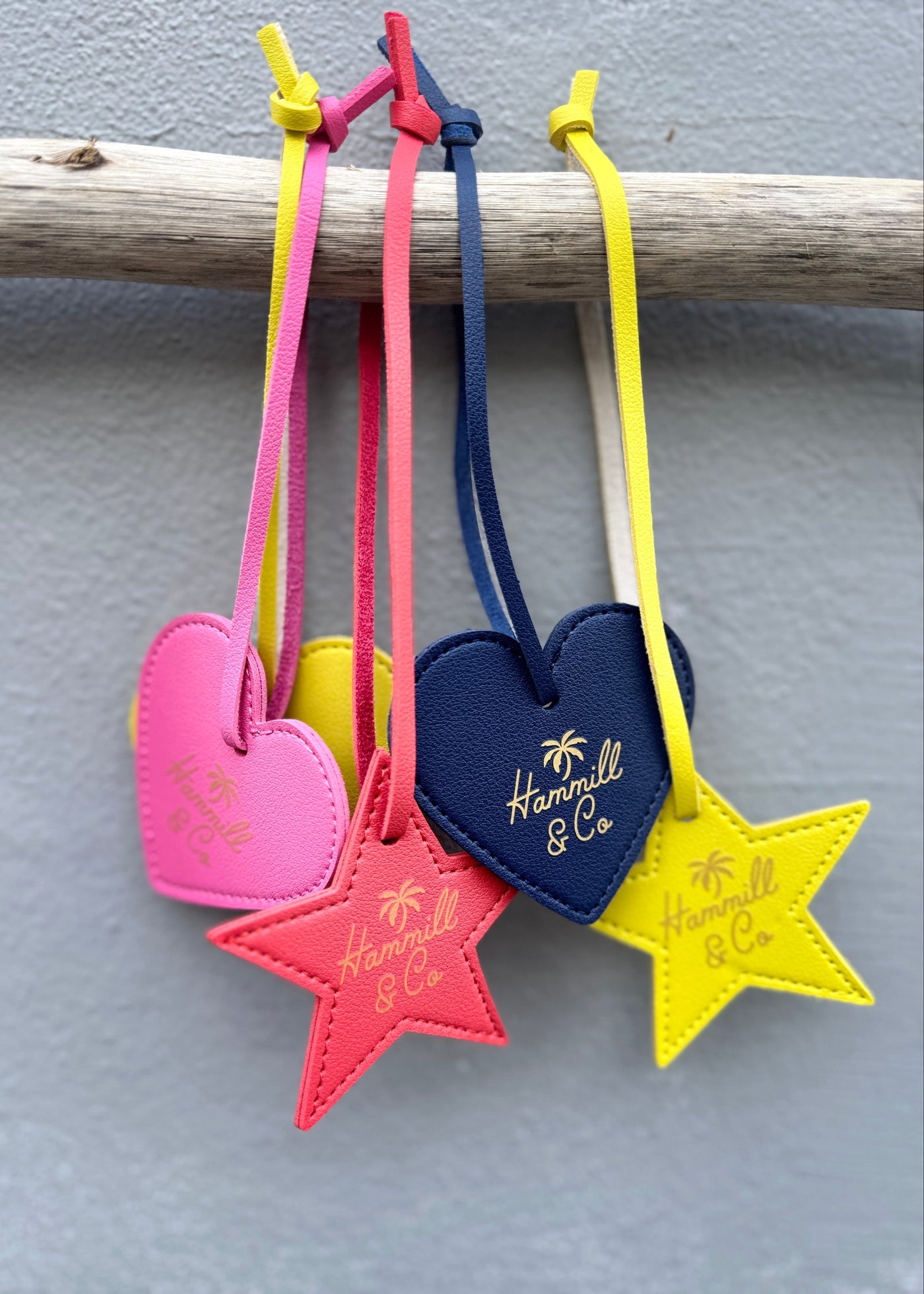 STAR BAG TAG - RED STAR