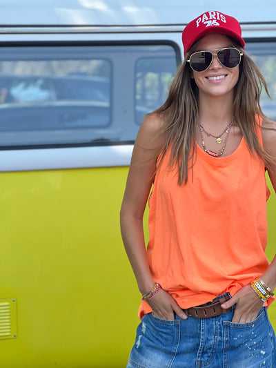 LAYERING TANK - ORANGE