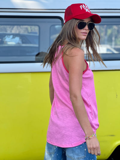 SUMMER PINK TANK - SALE