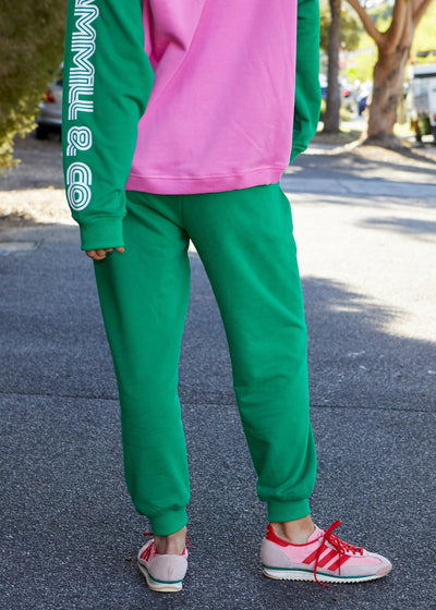 RETRO GREEN TRACK PANT