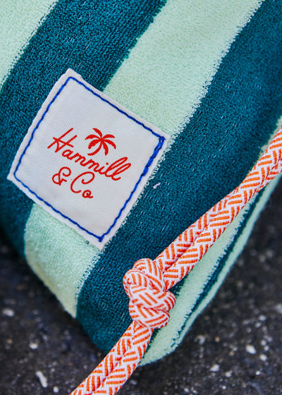 Hammill & Co adorable drawcord bag is bursting with colour and summer personality. 