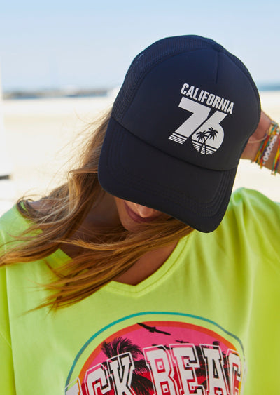 BLACK TRUCKER CALI 76 CAP - SALE