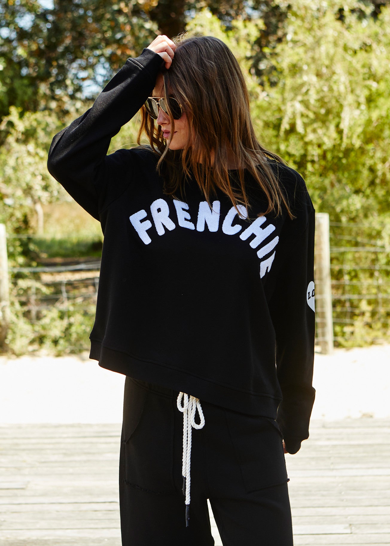 FRENCHIE SWEAT - BLACK