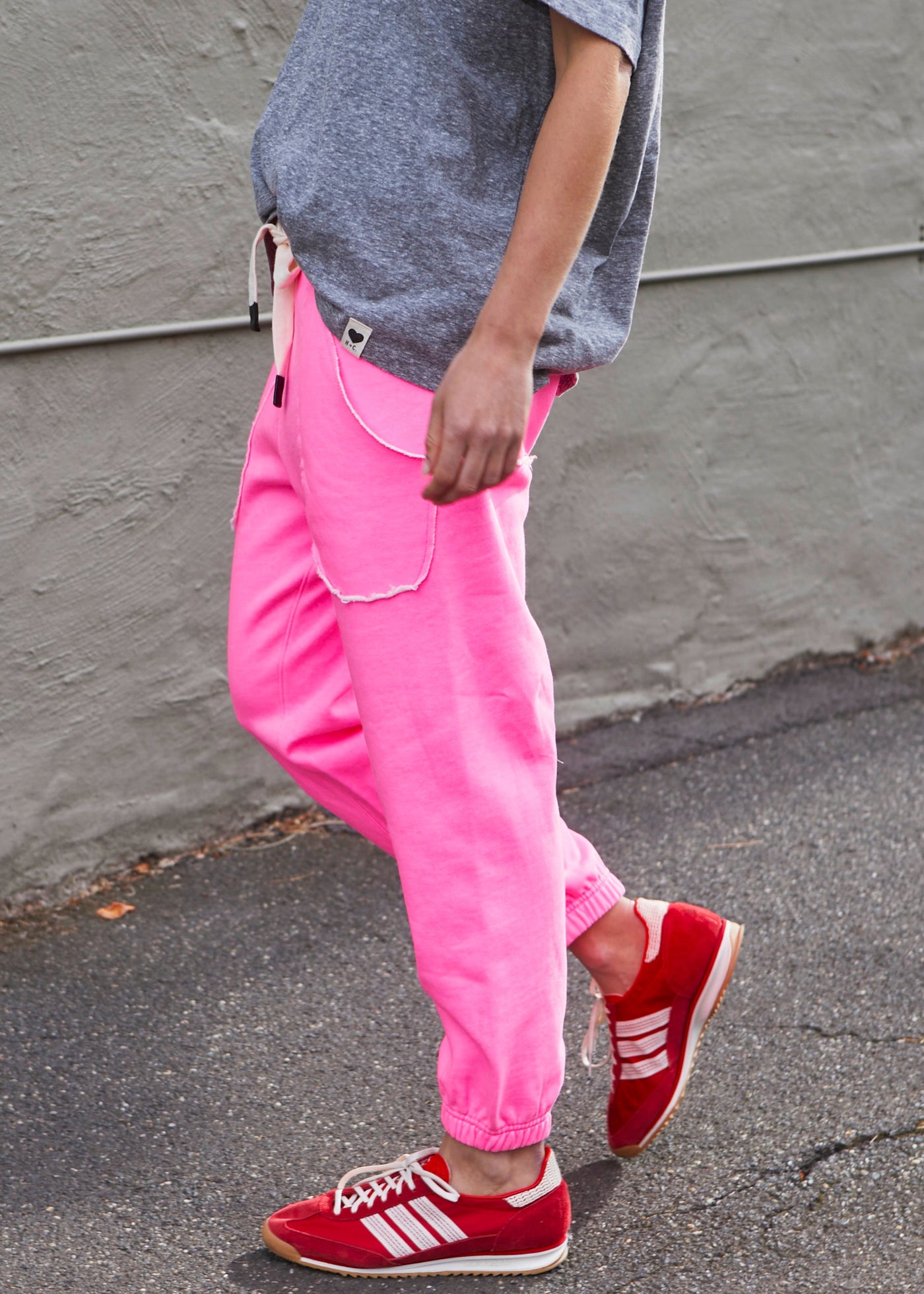 CAPRI HOT PINK TRACK PANT