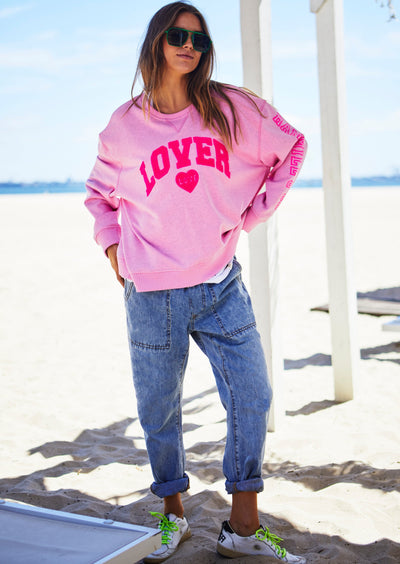 LOVER PINK MARLE SWEAT
