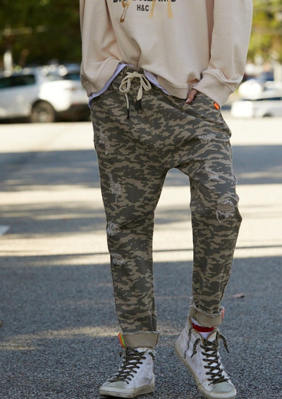 NATURAL CAMO JEAN - SALE
