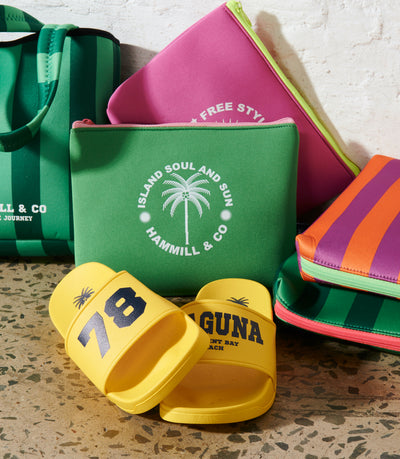 BAG - GREEN WETSUIT POUCH